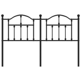 Metal Replace Headboard Black 140 cm 353472