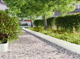 Lawn Edgings 20 pcs White 25x103 cm Cold-rolled Steel 860173