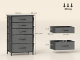 Wood Storage Chest of Drawers 11277359