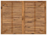 Garden Bar Table Natural 110 x 108.5 x 105 cm Solid Acacia Wood 901259