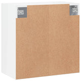 Wall Cabinet High Gloss White 60x31x60 cm Engineered Wood 829942