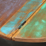 Coffee Table 53x43 cm Solid Reclaimed Wood 287483
