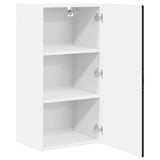 Wall Cabinet PORTO Black 40 x 31 x 80 cm Engineered Wood 885376