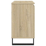 Bathroom Cabinet Sonoma Oak 58x33x60 cm Engineered Wood 849675