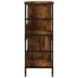 Bookshelf Smoked Oak 78.5x33x82 cm Engineered Wood 835246