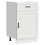 Kitchen Base Cabinet Porto White Engineered Wood 853957