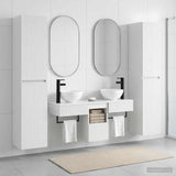 Bathroom Furniture Set 5 pcs High Gloss White 3406007
