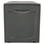 Storage Box Black 118x53x57 cm Polypropylene 153887