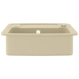 Granite Kitchen Sink Single Basin Beige 144852