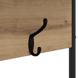 Coat Stand with Shoes Bench Artisan Oak 100 x 32 x 180.5 cm 8012037