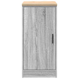 Garage Storage Cabinet Grey Sonoma 40x51x85 cm Solid Wood Pine 860567