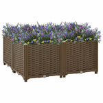 Raised Bed 80x80x38 cm Polypropylene 316525