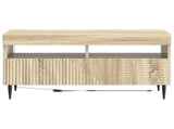 LED TV Cabinet Sonoma Oak Engineered Wood 896997