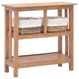 Console Table Solid Mahogany Wood 69x28x70 cm 244489