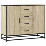 ZNTS Sideboard Sonoma Oak 92x35x76 cm Engineered Wood 3300826