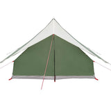Family Tent with Roof Green and White 256 x 256 x 185 cm 4100676