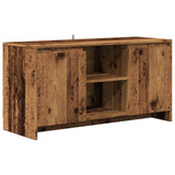 TV Cabinet Old Wood 102x37.5x52.5 cm Engineered Wood 856782