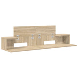 Studio Desk Sonoma 152 x 36 x 19.5 cm Engineered Wood 8006694