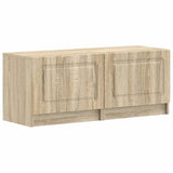 5 Piece LED TV Cabinet Sonoma Oak Engineered Wood 3417002