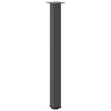Bar Table Legs 4 pcs Anthracite 100-102 cm Steel 4012478