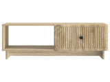 Coffee Table Sonoma Oak 90 x 50 x 40 cm Engineered Wood 894037