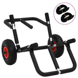 SUP Trolley for 2 Surfboards Foldable 90 kg Aluminium 94872
