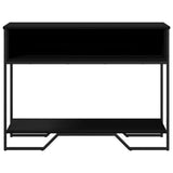 Console Table Black 100x35x74.5 cm Engineered Wood 848529