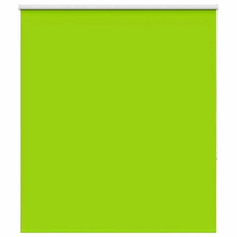 ZNTS Roller Blind Blackout Leaves Green 140x130 cm Fabric Width 136.6 cm Polyester 4011240