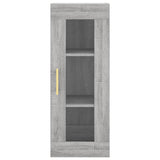 Highboard Grey Sonoma 34.5x34x180 cm Engineered Wood 3199295