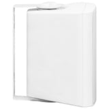 ZNTS Wall-mounted Stereo Speakers 2 pcs White Indoor Outdoor 80 W 70161