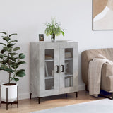 Sideboard Concrete Grey 69.5x34x90 cm Engineered Wood 827792