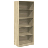 Wardrobe Sonoma Oak 80x50x200 cm Engineered Wood 3307722