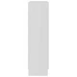Book Cabinet White 82.5x30.5x115 cm Engineered Wood 802714