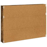 Magazine Rack 2 pcs Smoked Oak 100 x 12 x 70 cm Engineered Wood 890857