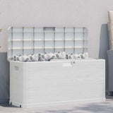 Garden Storage Box 280 L Light Grey 45686