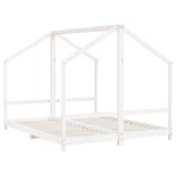Kids Bed Frame White 2x cm Solid Wood Pine 3200587
