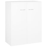 Sideboard White 60x30x75 cm Engineered Wood 800729