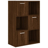 Storage Cabinet Brown Oak 60x29.5x90 cm 815455