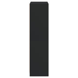 Highboard with Doors Black 68x37x142 cm Engineered Wood 3295865