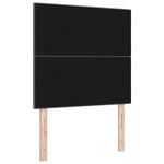ZNTS LED Headboard Dark Grey 80 cm Fabric 3338385
