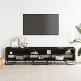 TV Cabinet Black 180x34x41 cm Engineered Wood 848574