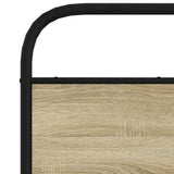 Replace Headboard Sonoma Oak 160 cm Steel and Engineered Wood 4100293