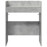 DJ Table Concrete Grey 102 x 45 x 102 cm Engineered Wood 8006743