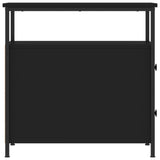 Bedside Cabinets 2 pcs Black 30x60x60 cm Engineered Wood 826064