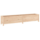 Garden Raised Bed 199.5x40x39 cm Solid Wood Pine 825268