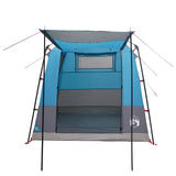 Party Tent Blue 4-Person 185T Polyester with PU Coating 42017446