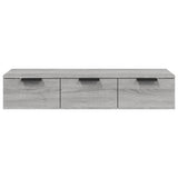 Wall Cabinet Grey Sonoma 102x30x20 cm Engineered Wood 817097