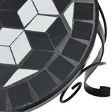 Plant Stands 3 pcs Black and White Ceramic 4003395