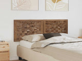 Bed Headboard Natural Solid Teak Wood 42024560