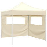Party Tent Folding Cream 291 x 291 x 315 cm Oxford Fabric 42023552